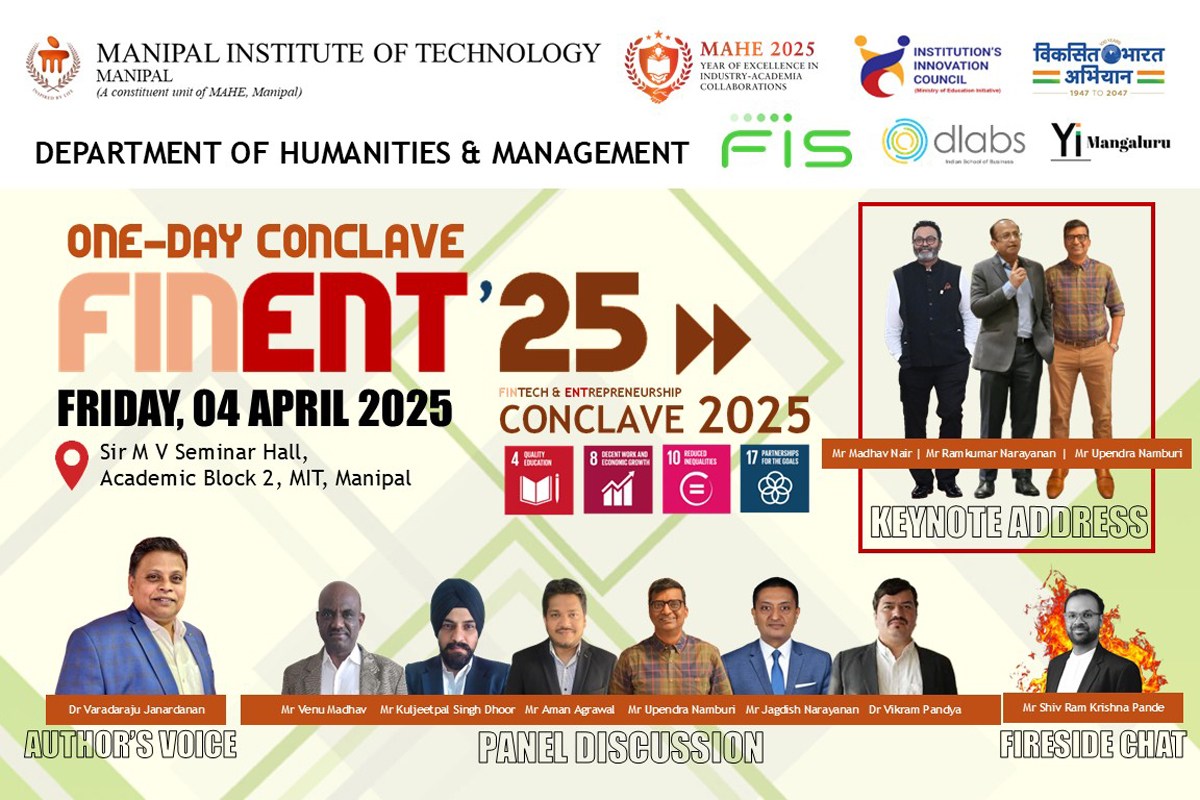 FINENT’ 25: A Conclave on Fintech and Entrepreneurship